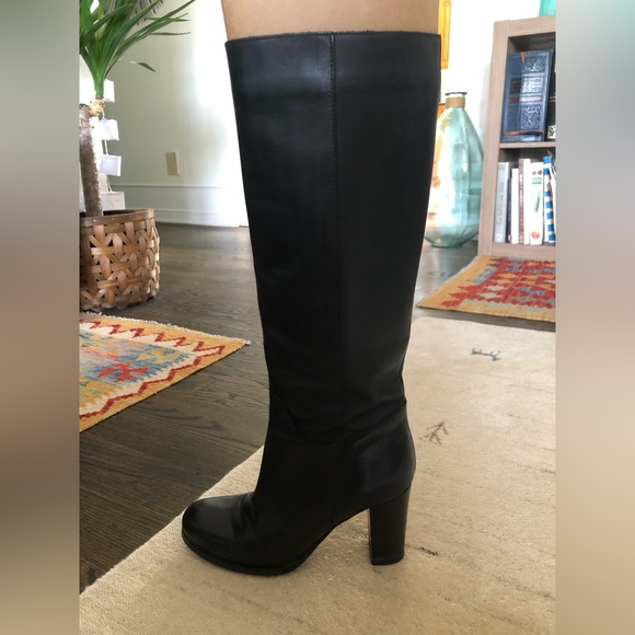 Tall boots, COSMOPARIS french brand, size EU 37, heels 8cm, very good condition - Picture 5 of 6